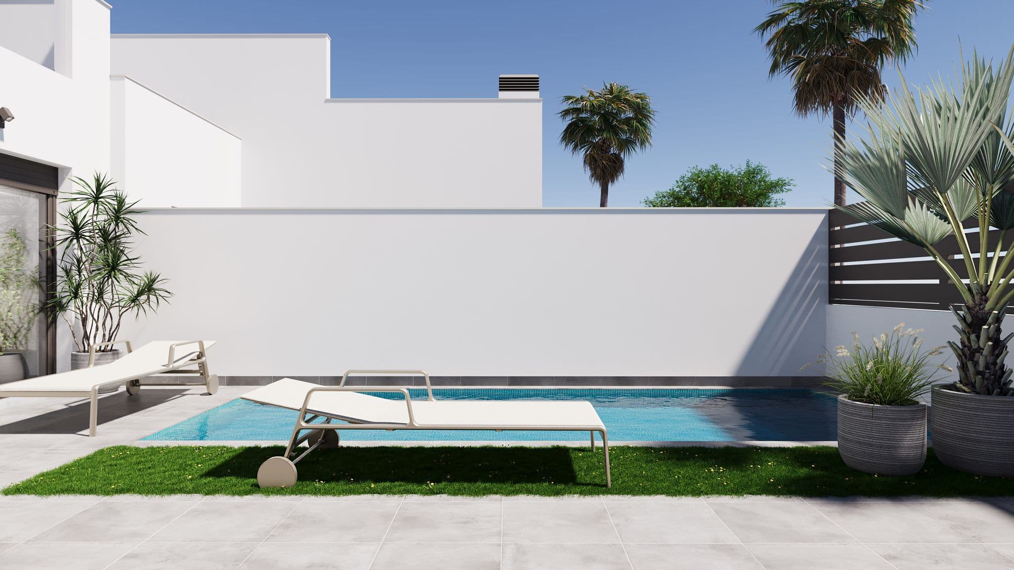 Villa met privézwembad en tuin in Roldán, Murcia.