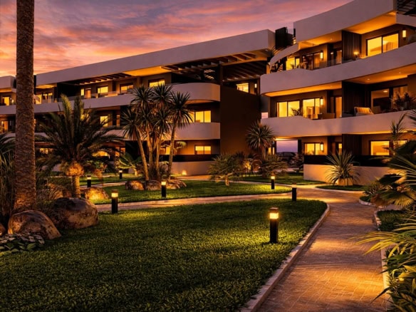 Appartementen op Serena Golf met luxe afwerking en uitzicht op de golfbaan.