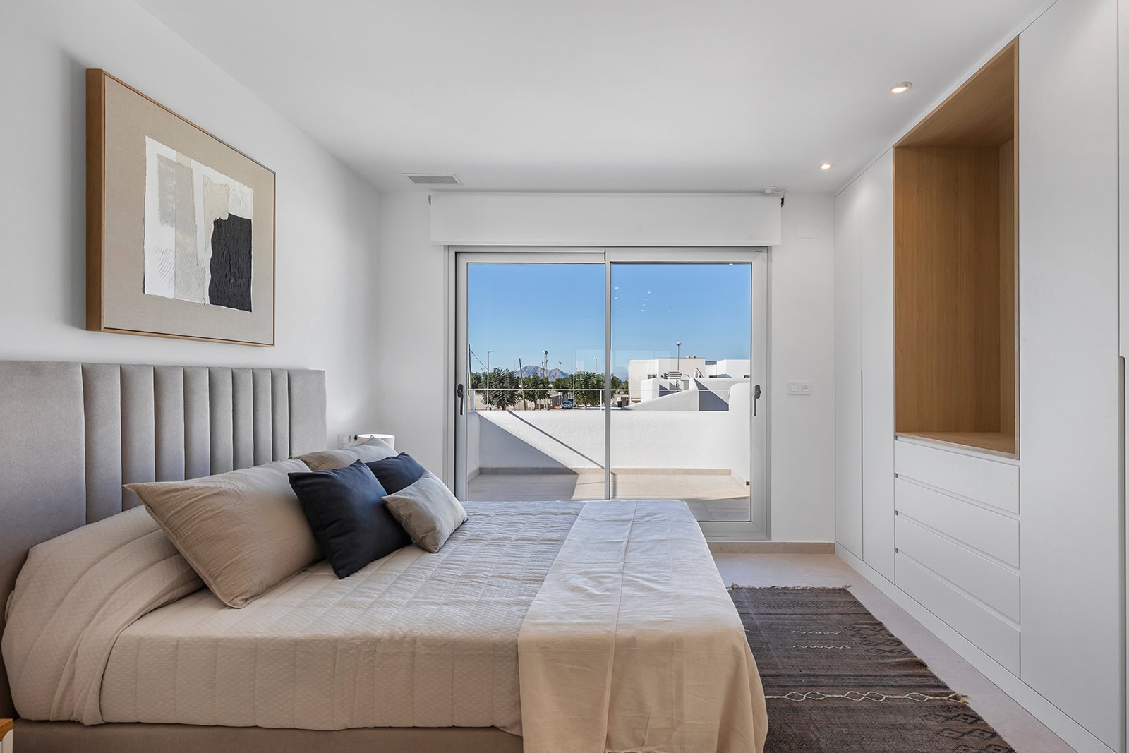 Modern appartement met uitzicht op de stad Appartement met uitzicht op de stad en balkon in Dolores.